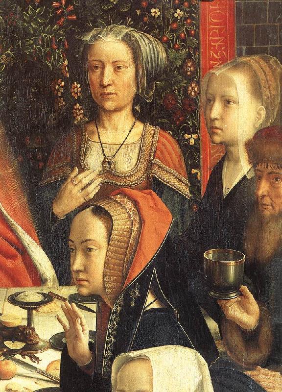 DAVID, Gerard The Marriage at Cana (detail) dsg France oil painting art